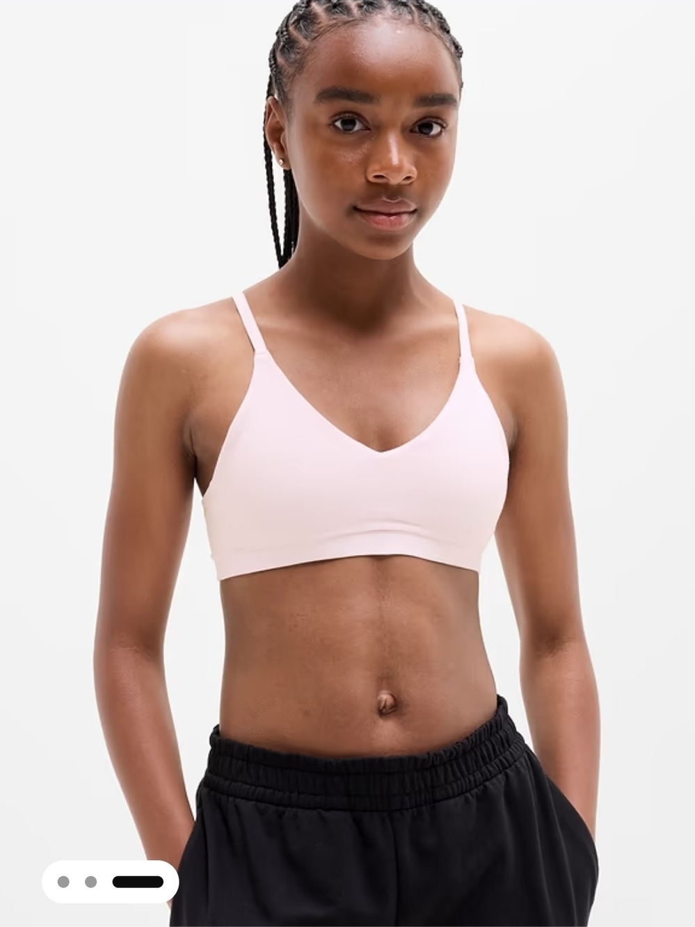 Athleta Girl Just Right Adjustable Bra Sz Large / Girls 12y NWT